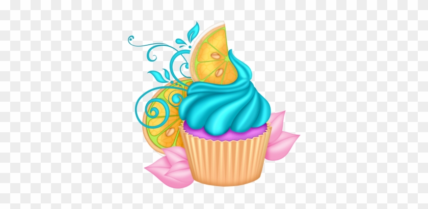 Sd Sweet Cupcake Citrus Cupcake2 - Little Cupcakes Png Clipart #540064