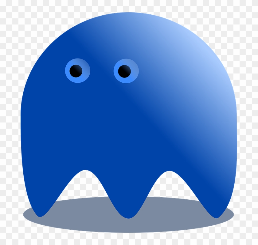 Color Blue Cliparts 25, Buy Clip Art - Fantasmita Pacman Png #540131