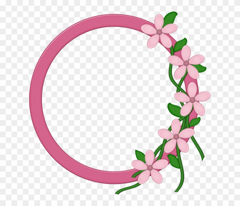 Gifs Y Fondos Pazenlatormenta - Round Pink Frame Png #540155