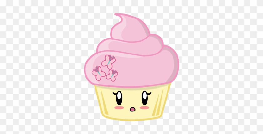 Fluttershy Cupcake - Soft Serve Ice Creams #540167