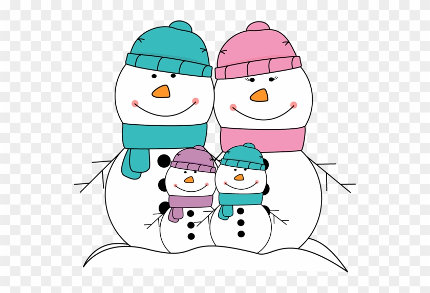 Snowman Family - Snowman Family Clip Art #540201