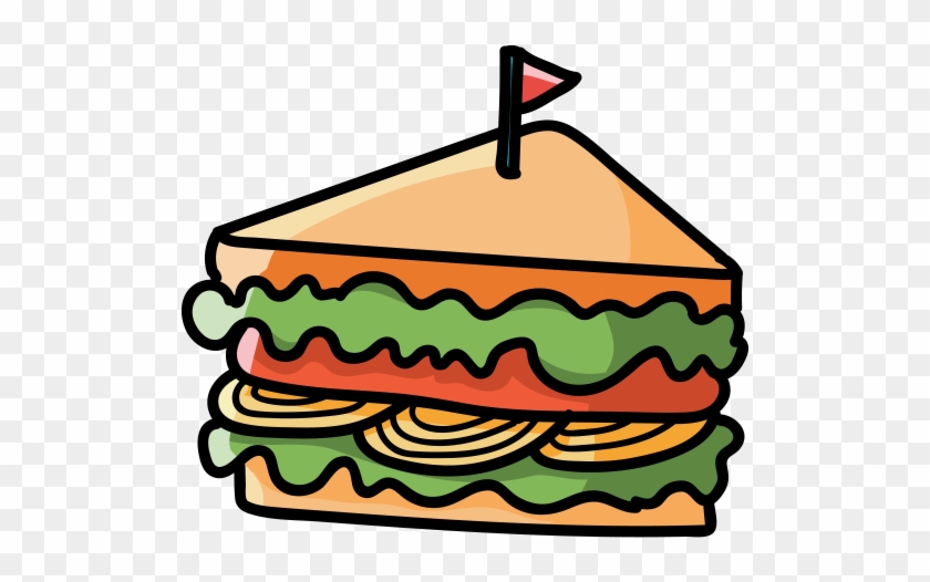 Fastfood 14 - - Sandwich Doodle #540207