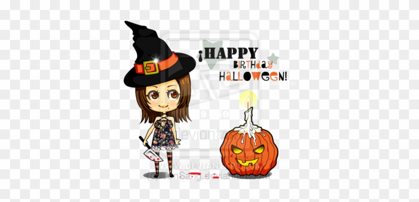 Happy Birthday Halloween Cliparts - Happy Birthday Halloween #540359