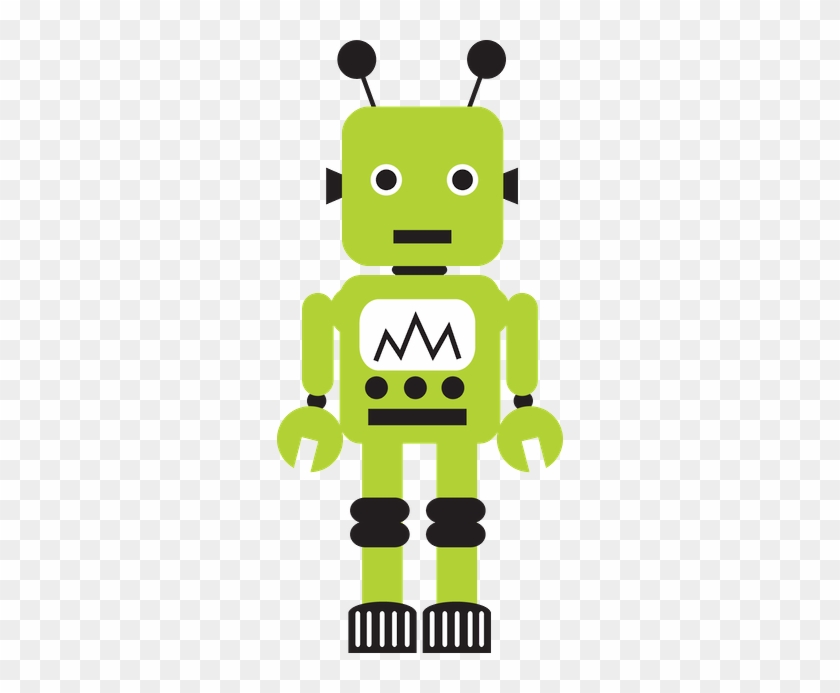 Robô - Minus - Green Robot Clipart #540411