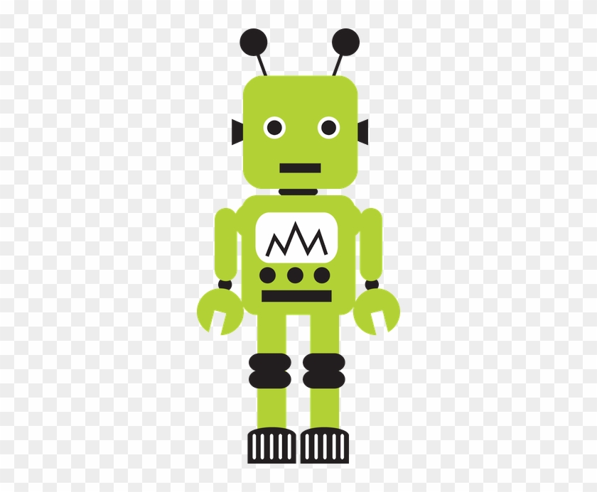 Robô - Minus - Green Robot Clipart #540411