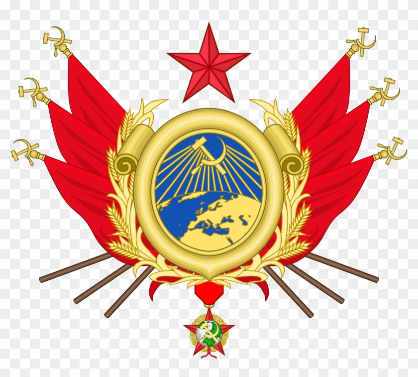 Coa Communist International By Tiltschmaster - Communist Coat Of Arms #540422