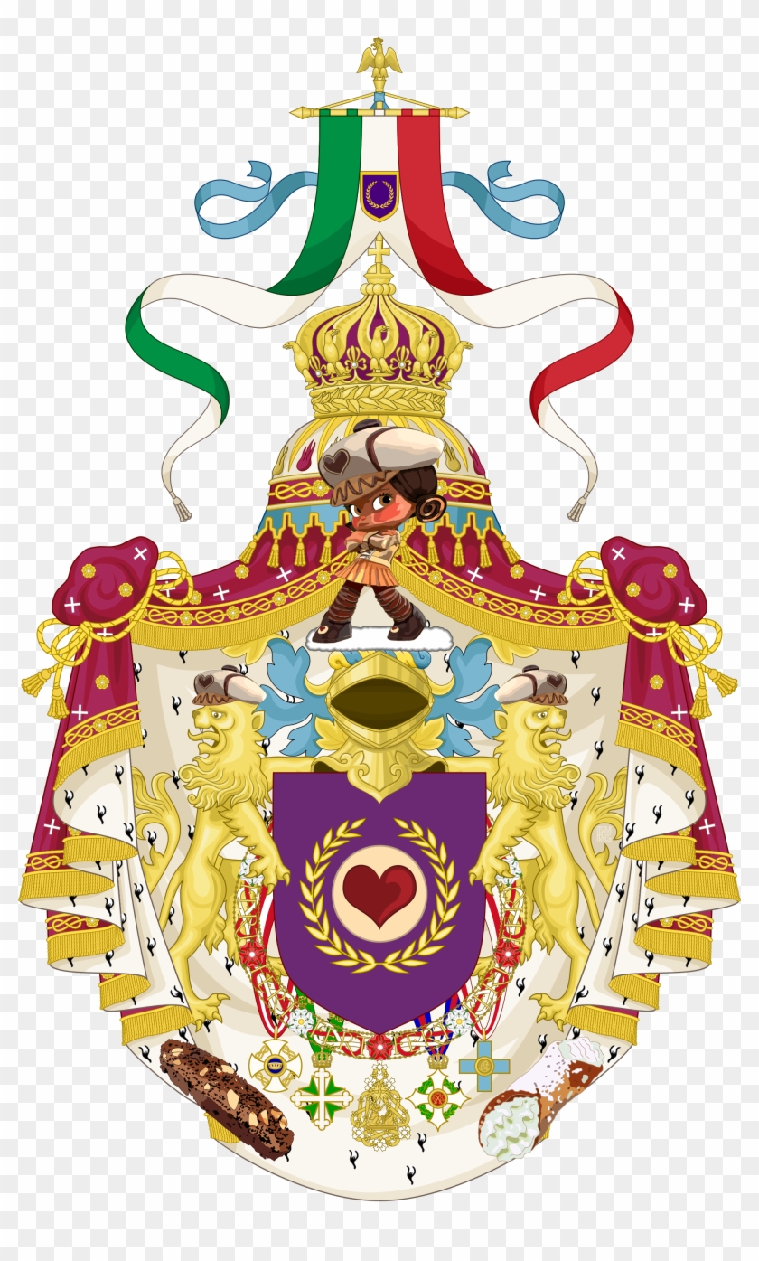 Middle Coat Of Arms Of The Empire Of Italy - Middle Coat Of Arms Of The Empire Of Italy #540453