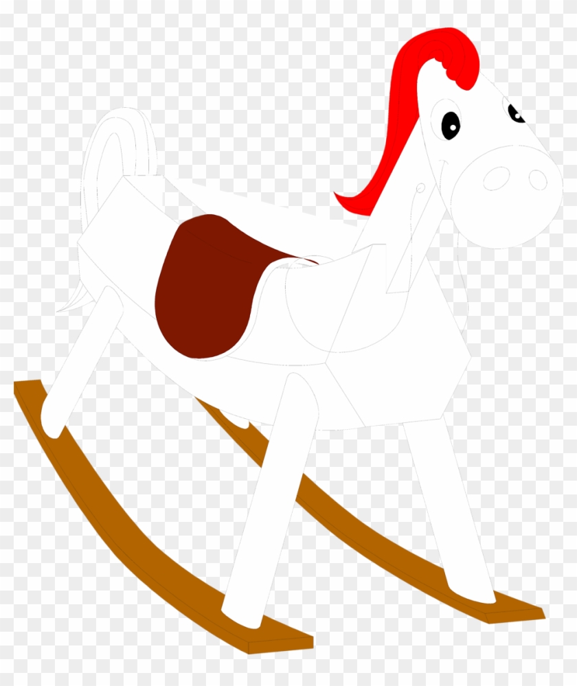 Illustration Of A Toy Rocking Horse - Toy #540427