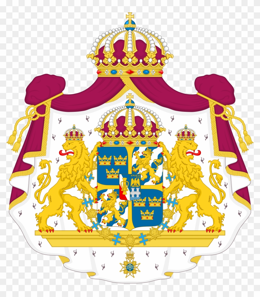 Coat Of Arms Of Sweden - Swedish Coat Of Arms #540467