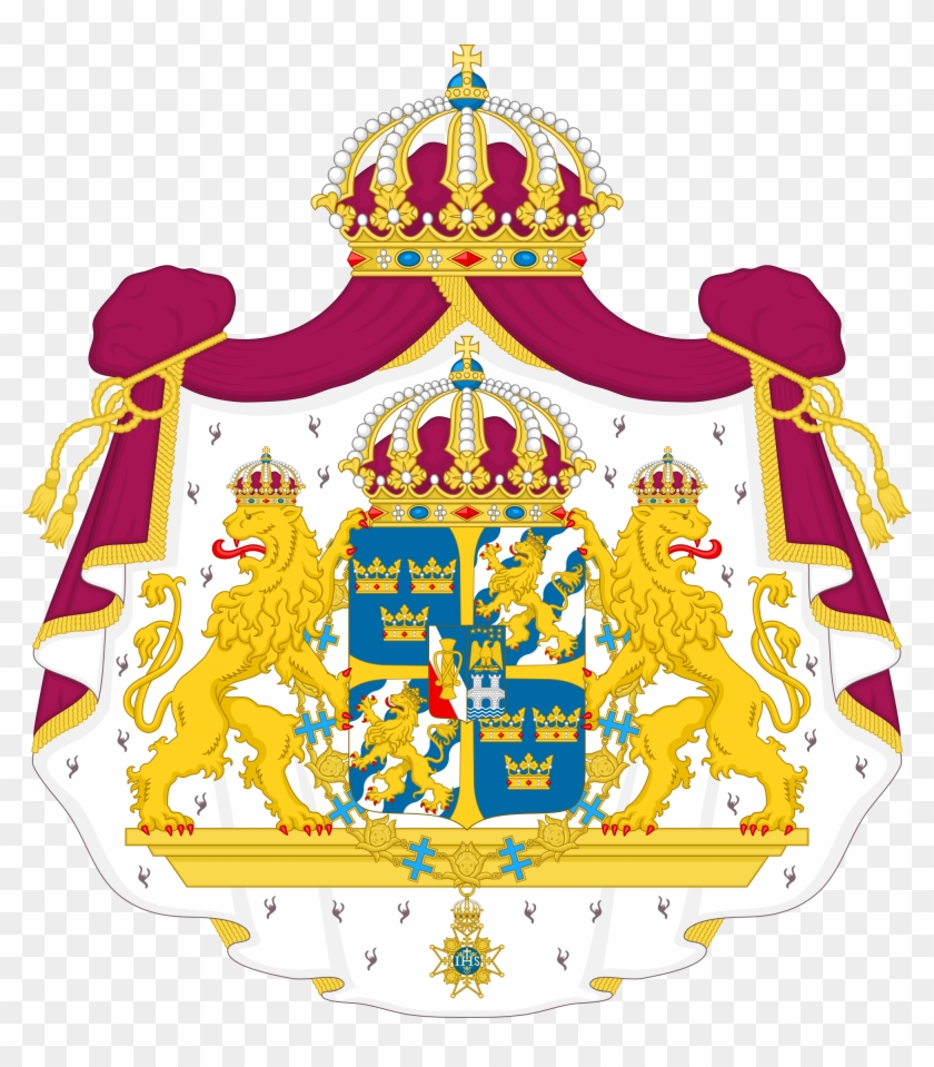 Coat Of Arms Of Sweden - Swedish Coat Of Arms #540467