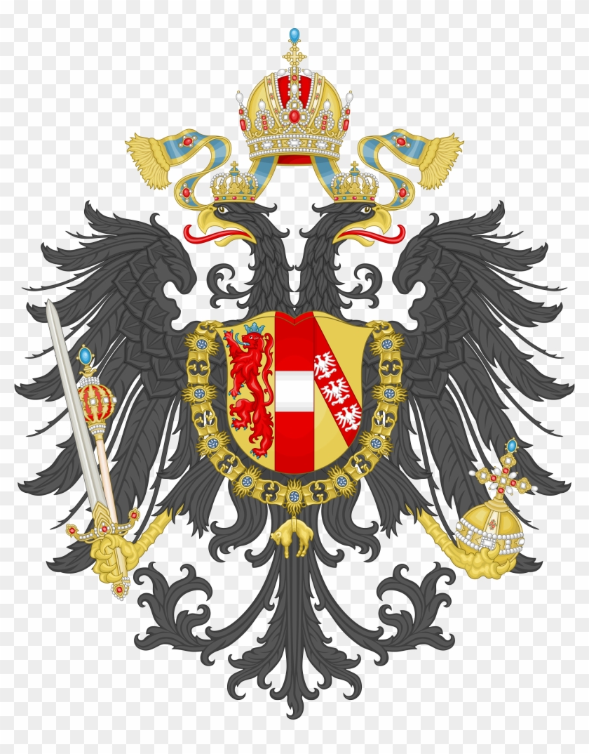 Imperial Coat Of Arms Of The Empire Of Austria - Austrian Empire Coat Of Arms #540486