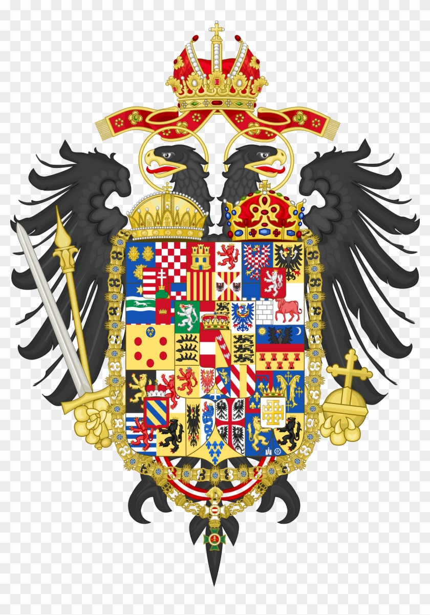 Greater Coat Of Arms Of Joseph Ii, Holy Roman Emperor - Von Habsburg Coat Of Arms #540492
