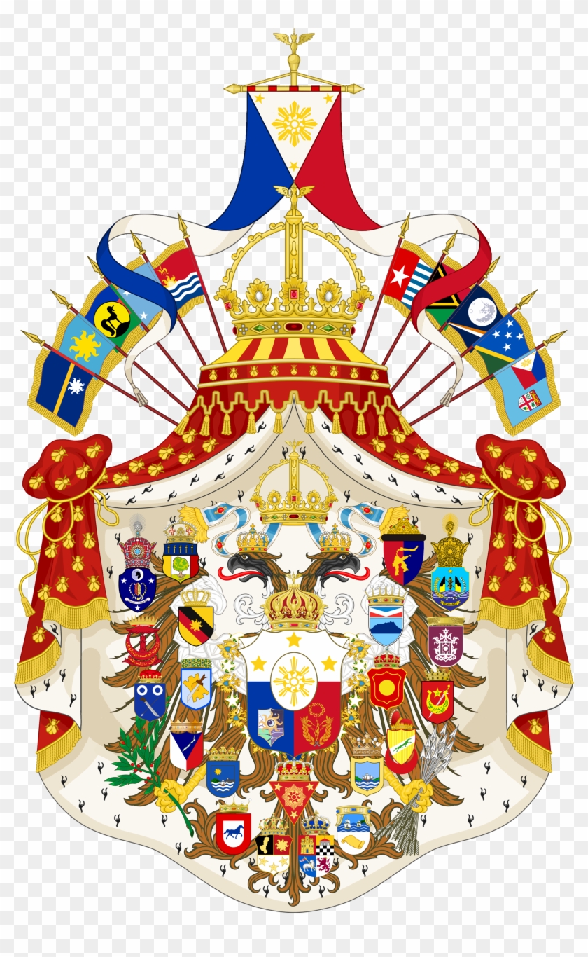 Fillypine Empire Greater Coat Of Arms By Crisostomo-ibarra - Coat Of Arms Of France #540561