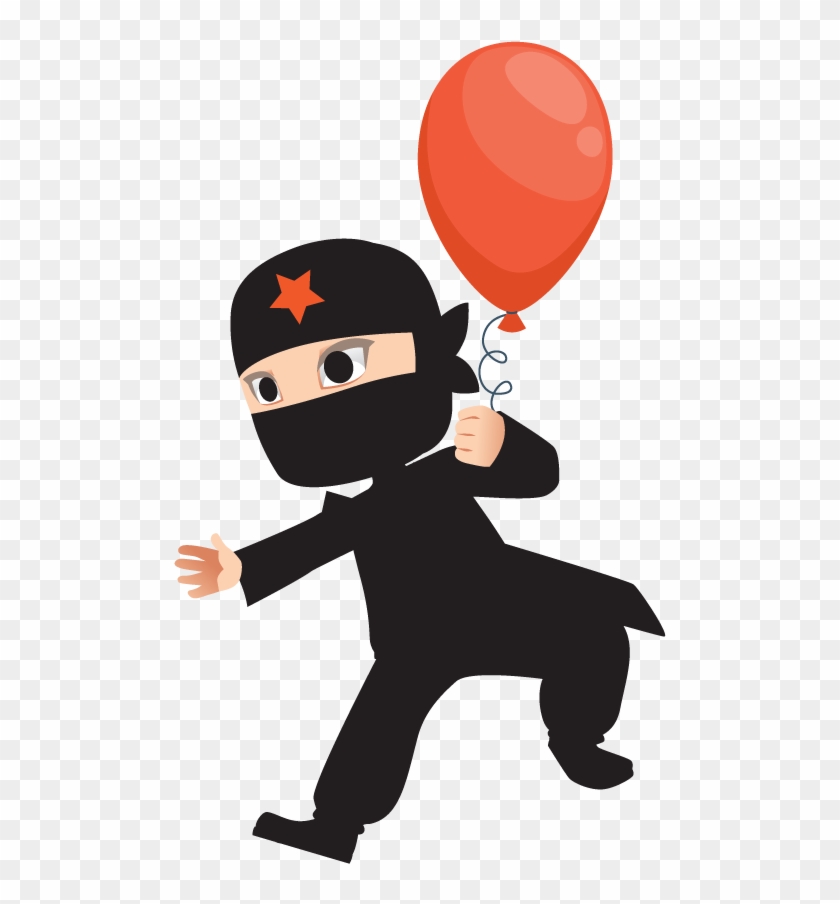 Digital Ninjas Parties - Balloon #540622