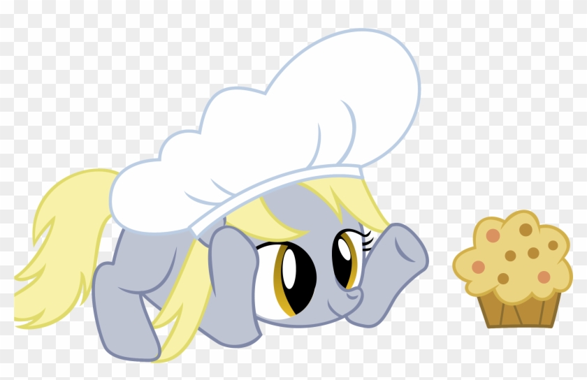 Derpy Hooves Muffin My Little Pony Cupcake - Derpy Hooves Muffin My Little Pony Cupcake #540752