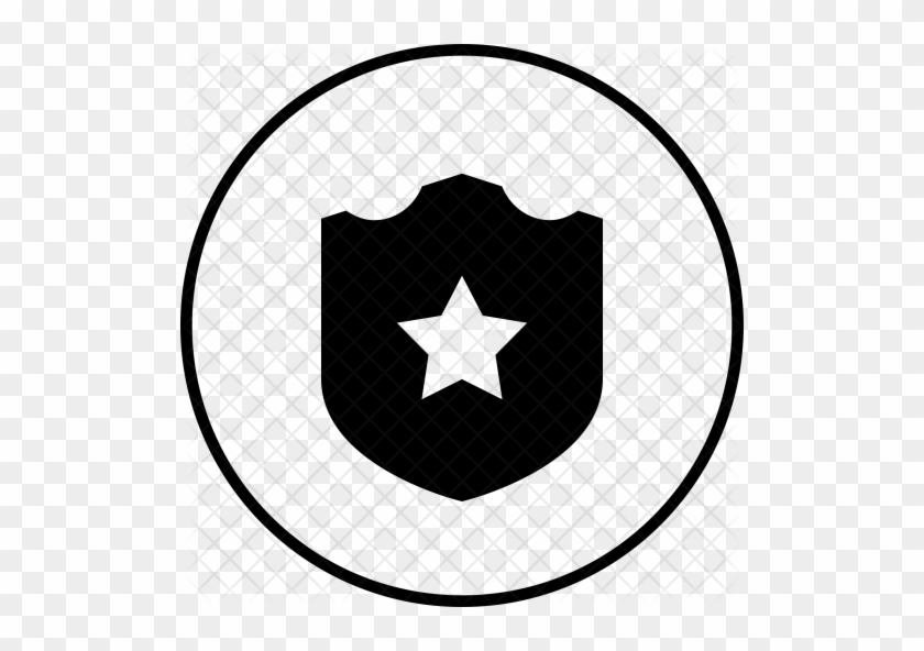 Shield, Batch, Star, Safe, Badge, Sheriff, Police Icon - Badge #540736