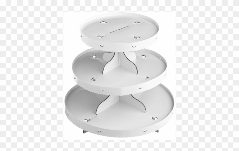 Cupcake Stand 3 Tier - Wilton Dessert Stand/display Personalize White 24 Cupcake #540760