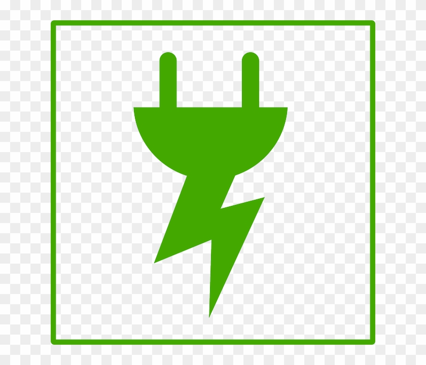 Enchufe - Energía Verde - Green Energy Icon #540825