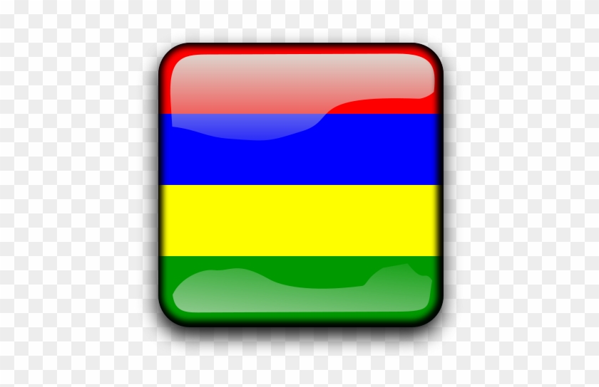 Flag Of Mauritius Png Clip Arts - Mauritius #540903