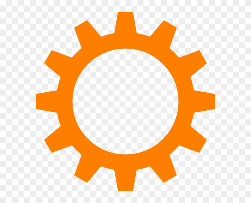 Wheel Clipart Cog - Golden Gear Png #540921