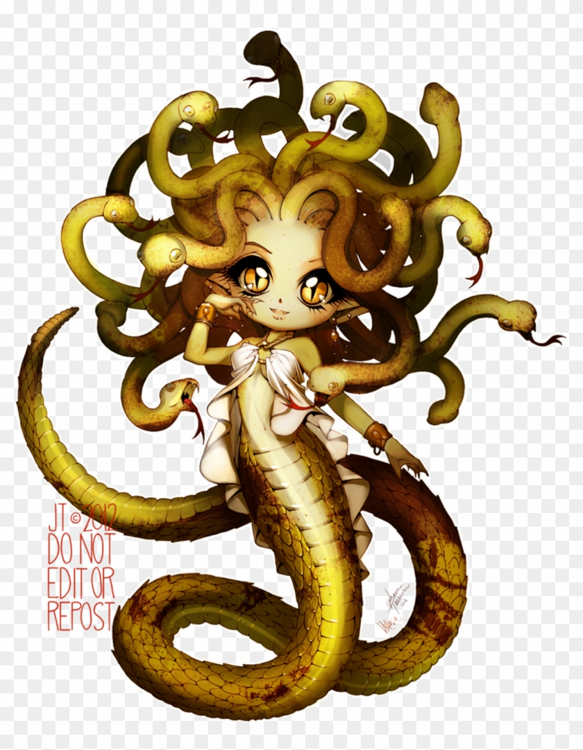 Medusa Greek Mythology Anime - Free Transparent PNG Clipart Images Download