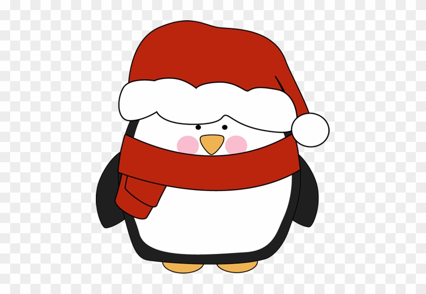 Holiday Penguin Clip Art - Christmas Penguin Clip Art #541192