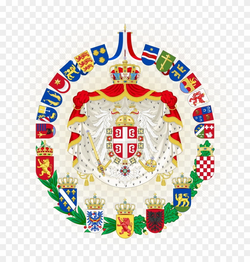 Greater Coat Of Arms Of The Empire Of Yugoslavia By - Yugoslavia Coat Of Arms #541243