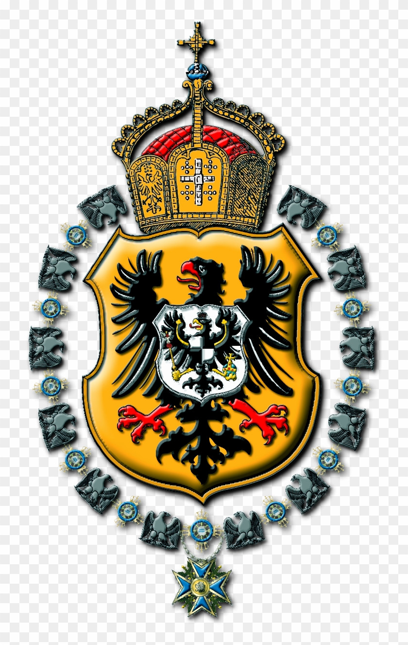 Lesser Imperial Coat Of Arms Of The German Empire © - Emblem #541269
