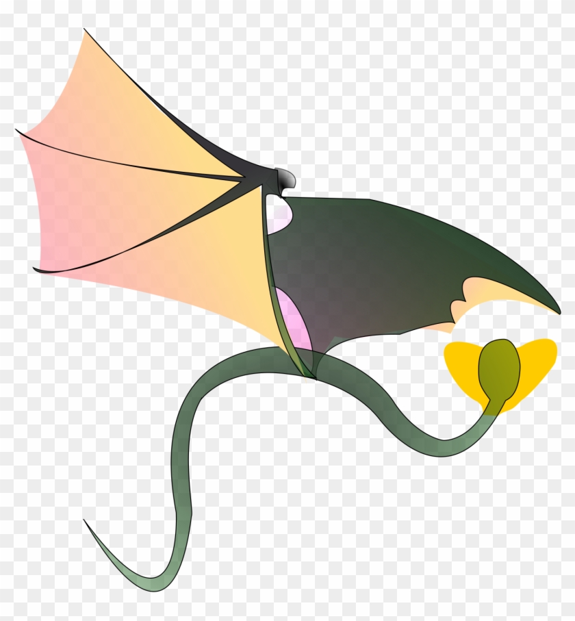 Free - Snake With Wings Png #541285