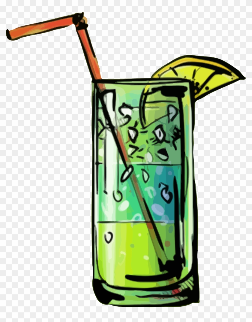 Lagoon Cocktail - Cocktail Png Art #541320
