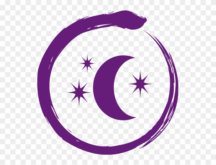 Ouroboros Snake Symbol Purple Innovation - Circle #541366