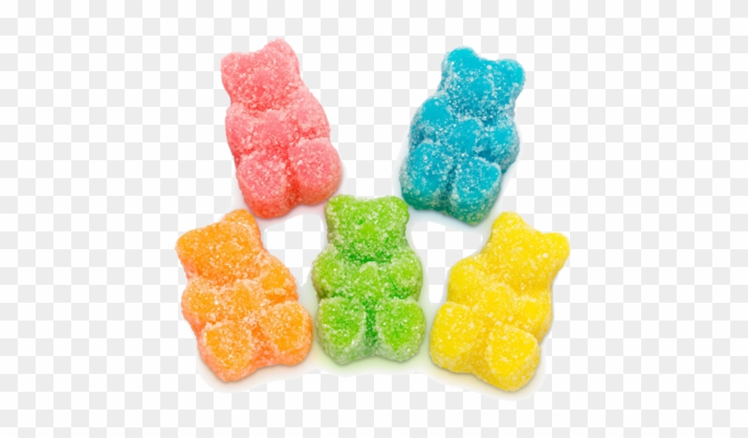 Beeps Bright Gummi Bears - Sour Neon Gummy Bears #541390