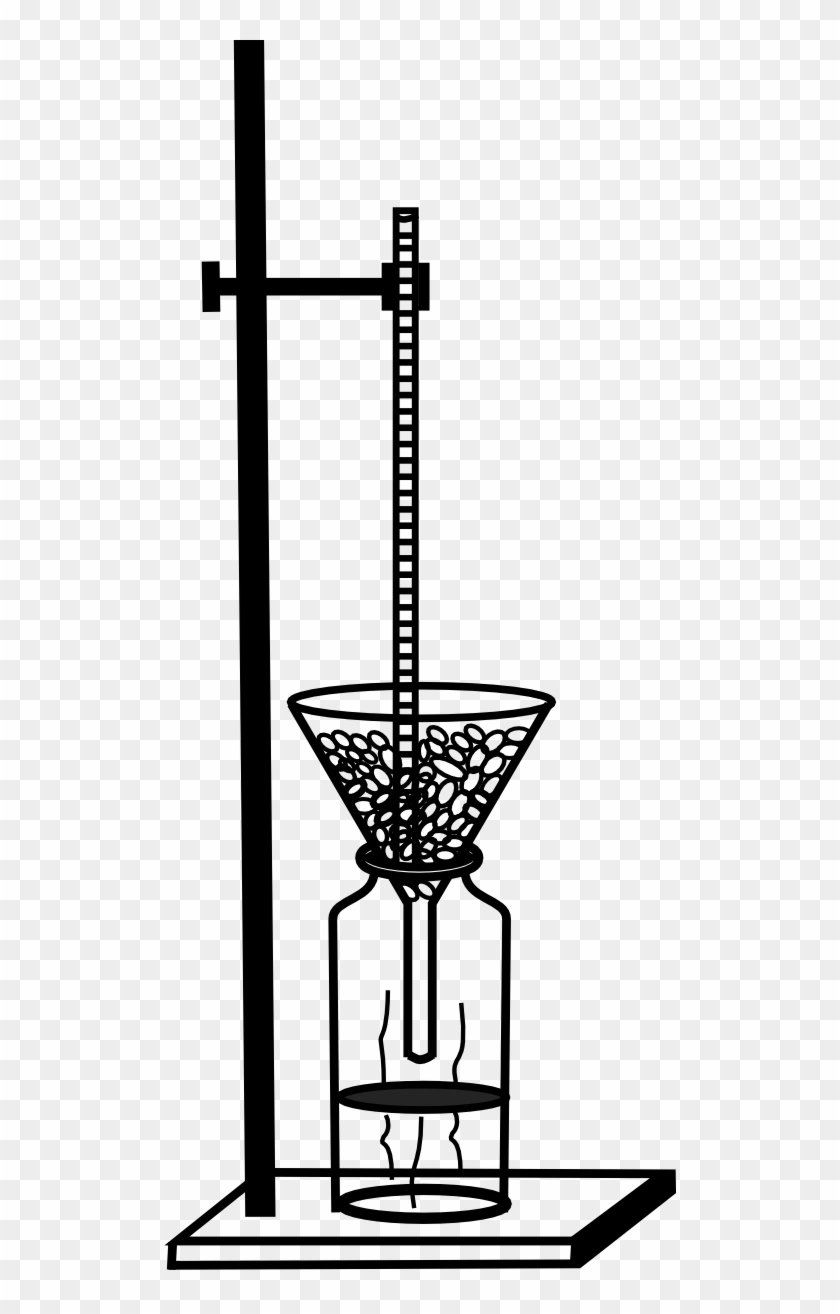 Retort Stand And Thermometer Clipart - Retort Stand With Thermometer #541464