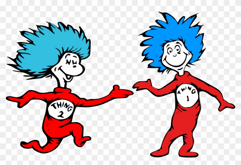 74 - 18 Kb - Thing 1 And Thing 2 Shirts #541512