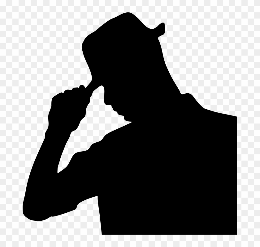 Agent Of Anarchy - Silhouette Man With Hat #541581