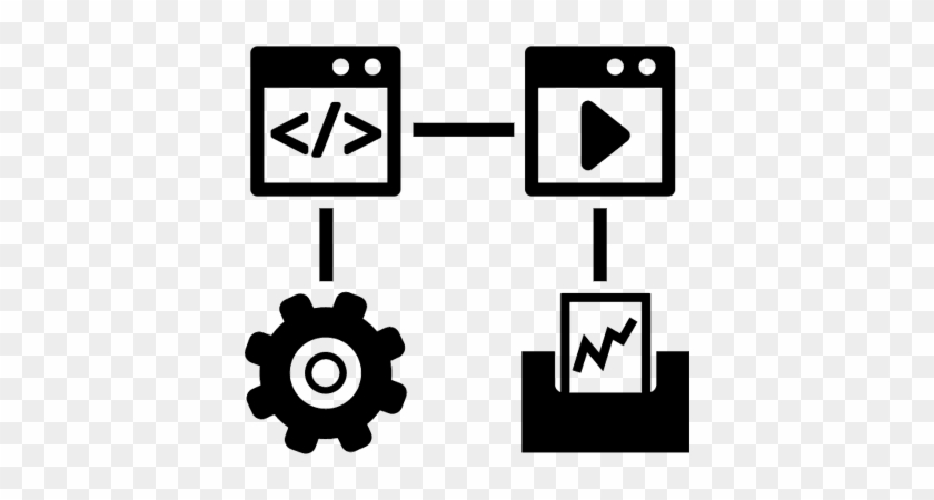 Data Flow Chart Vector - Data Flow Icon #541706