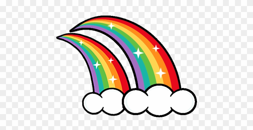 #4 The Double Rainbow - Rainbow Clipart Free #541716