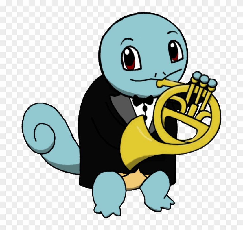 French Horn Squirtle By Achromaticyang - French Horn #541851