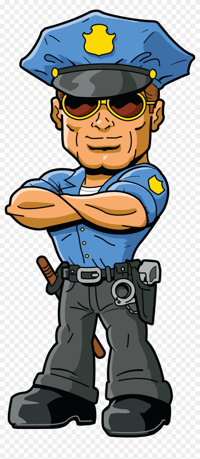 Police Officer Cartoon Clip Art - Police Officer Cartoon Clip Art - Free  Transparent PNG Clipart Images Download