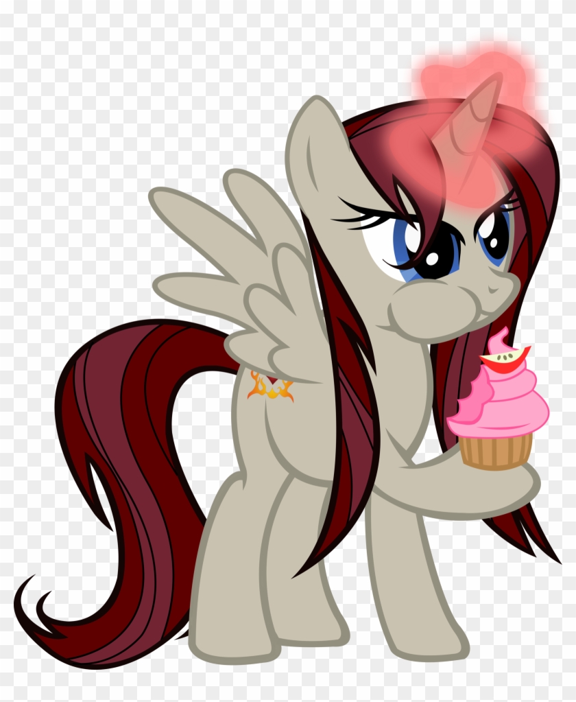 Akira The Cupcake Taste Tester By Ponyengineer - Cartoon #542083