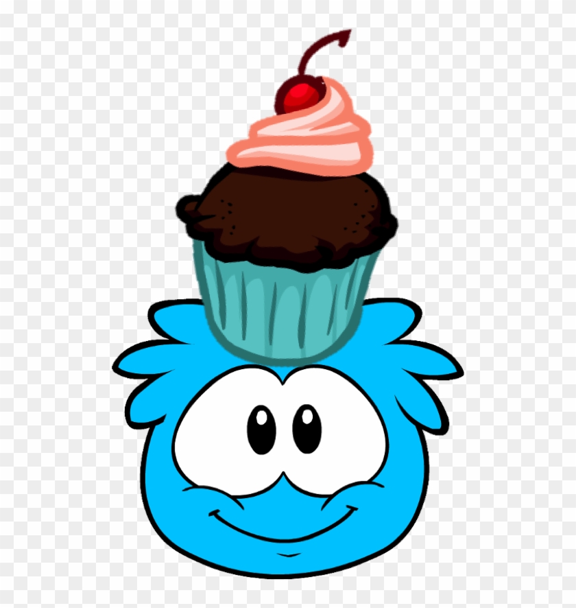 Cupcake Puffle Hat - Club Penguin Puffle #542094