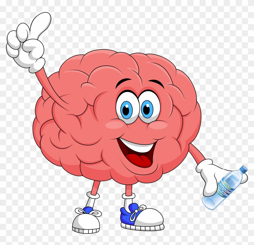 Brain Clipart Smart Brain - Brain Cartoon - Free Transparent PNG Clipart  Images Download