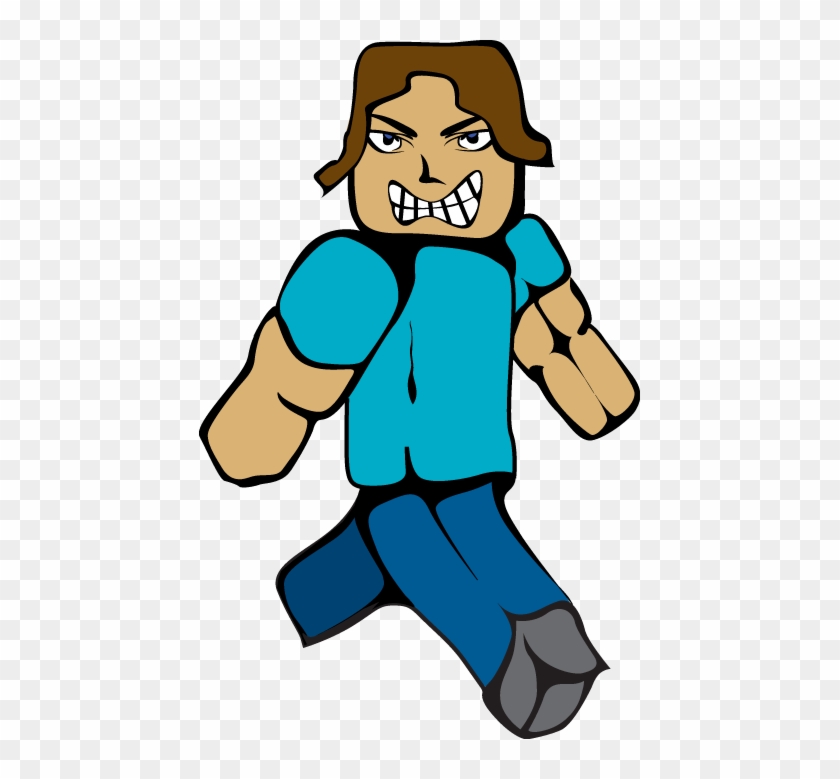 Mc Man Minecraft Steve By Suicidal69er On Deviantart - Steve Minecraft Stock Png #542521