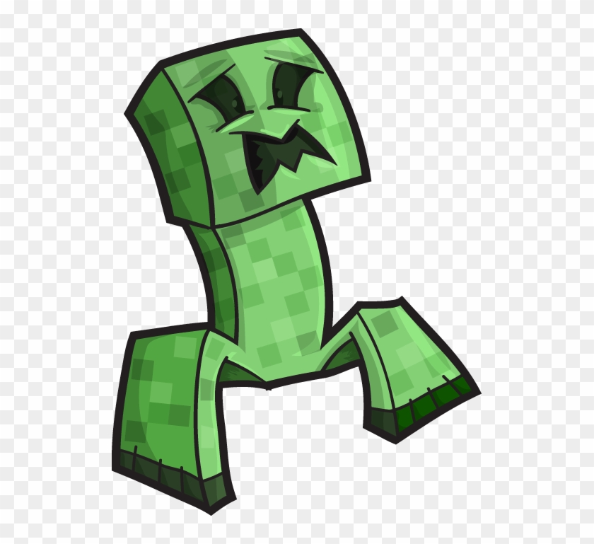 Minecraft Creeper - Creeper De Minecraft Png #542533