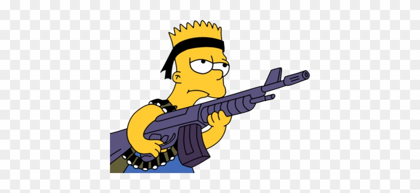 Nacho Picasso Tutankhamun Lyrics Genius Lyrics - Bart Simpson With Gun #542646