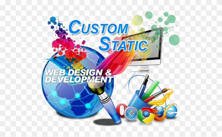 Custom Static - Static Web Design Png #542825