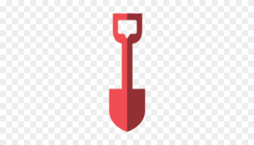 The Shovel - Red Shovel Png #542869