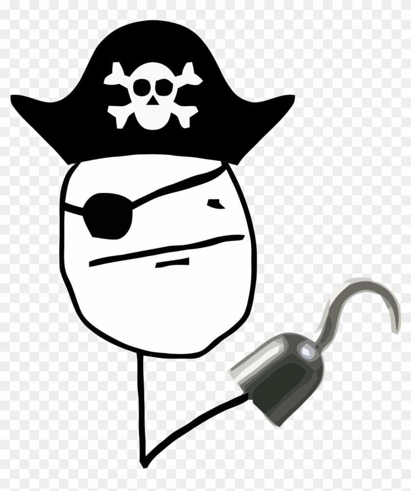 Suuuuuure Half Price Pirate Poker Face Meme Free Transparent