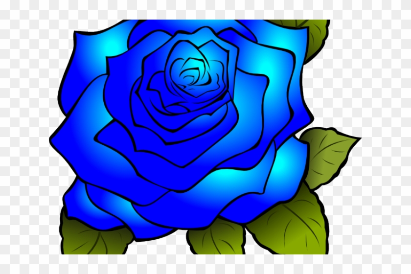 Blue Rose Cliparts - Single Red Rose Clipart #542929