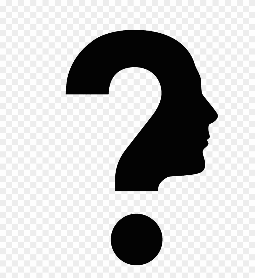 Human Head Question Mark Face - Question Mark Clipart #543302